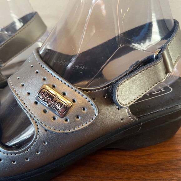 Italian Comfort Sandals Womens Size 7 Made in Italy NWOB - Picture 7 of 9